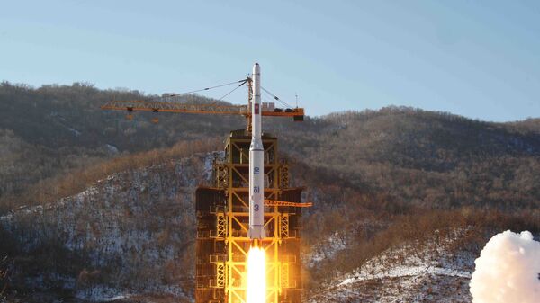 Vụ phóng tên lửa với vệ tinh của Bắc Triều Tiên - Sputnik Việt Nam