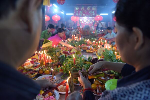 Năm mới Âm lịch 2016 tại Campuchia - Sputnik Việt Nam