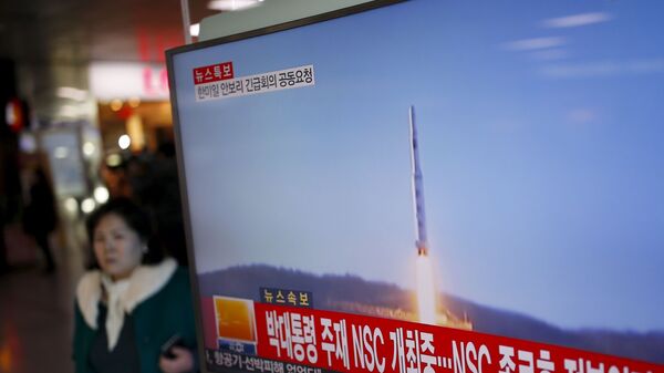 Vụ thử tên lửa ở Bắc Triều Tiên - Sputnik Việt Nam