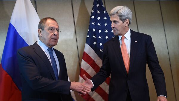 Sergei Lavrov và  John Kerry - Sputnik Việt Nam