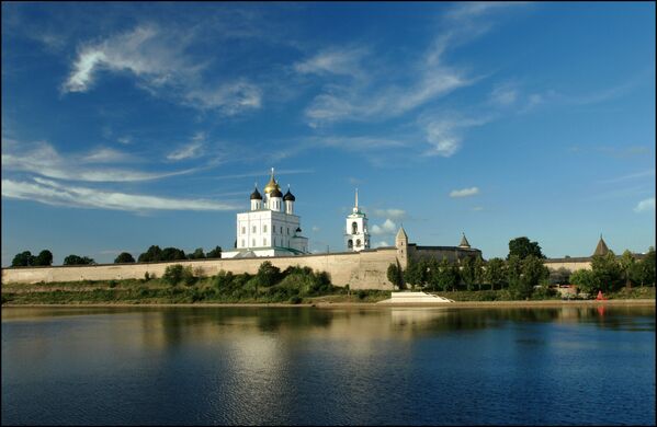Thành phố-pháo đài Pskov nơi biên ải tây bắc nước Nga. - Sputnik Việt Nam