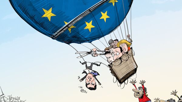 Liên minh châu Âu đe dọa loại Hy Lạp khỏi khu vực Schengen - Sputnik Việt Nam