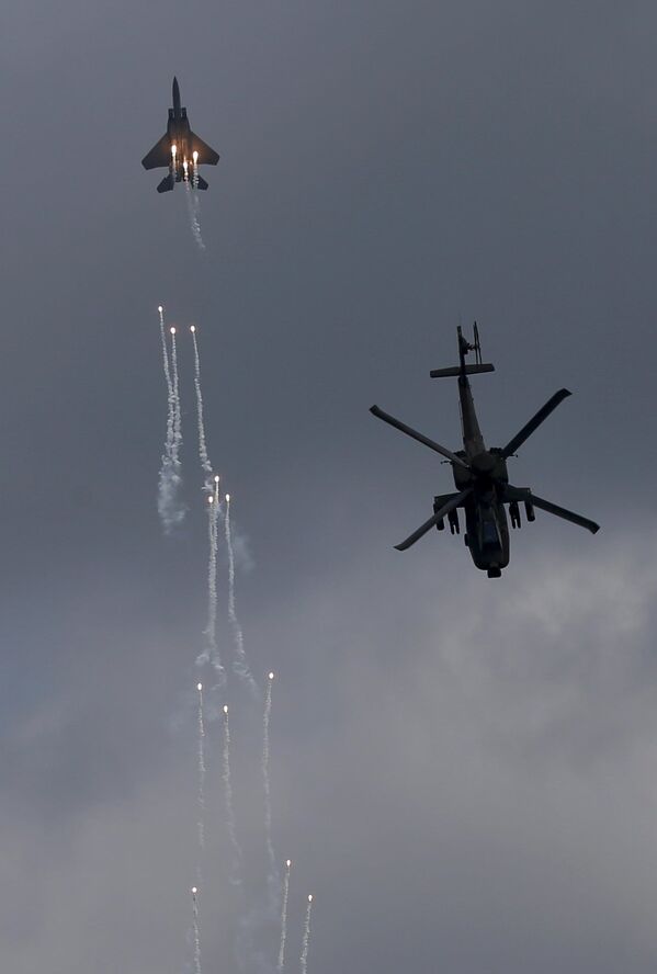 Không quân Singapore trong thời gian Airshow 2016. - Sputnik Việt Nam