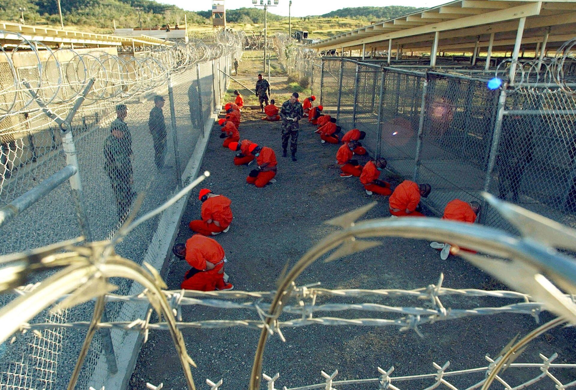 Trump muốn gửi những người Mỹ nhiễm COVID ở nước ngoài đến Guantanamo? - Sputnik Việt Nam, 1920, 22.06.2021