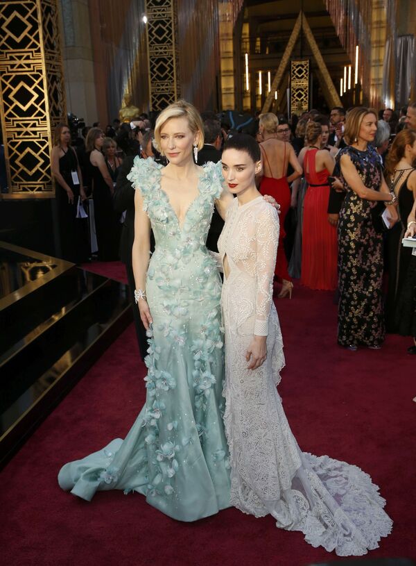 Các nữ diễn viên Cate Blanchett và Rooney Mara - Sputnik Việt Nam