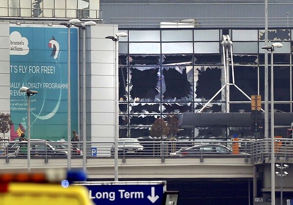 Tình trạng sân bay Brussels sau vụ nổ - Sputnik Việt Nam