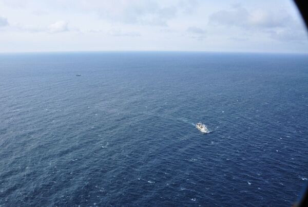Hoạt động tìm kiếm và cứu nạn tàu đánh cá Viễn Đông ở biển Okhotsk - Sputnik Việt Nam