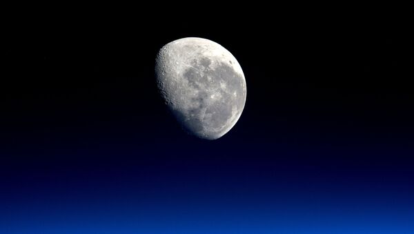 Hình ảnh Mặt trăng qua ống kính của phi hành gia hình ESA Tim Peake - Sputnik Việt Nam