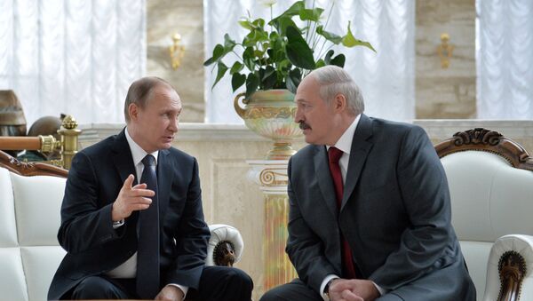  Vladimir Putin và Alexander Lukashenko - Sputnik Việt Nam