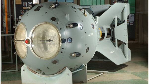 Mô hình RDS-1 quả bom nguyên tử đầu tiên của Liên Xô - Sputnik Việt Nam