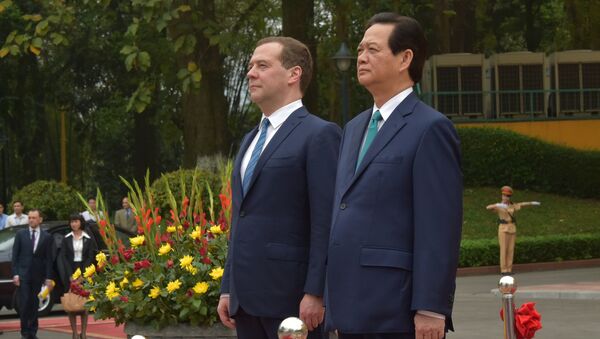 Thủ tướng Nga Dmitry Medvedev tại Hà Nội - Sputnik Việt Nam