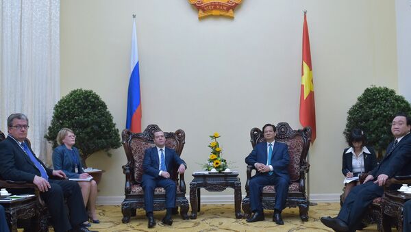 Thủ tướng Dmitry Medvedev và Thủ tướng Nguyễn Tấn Dũng - Sputnik Việt Nam