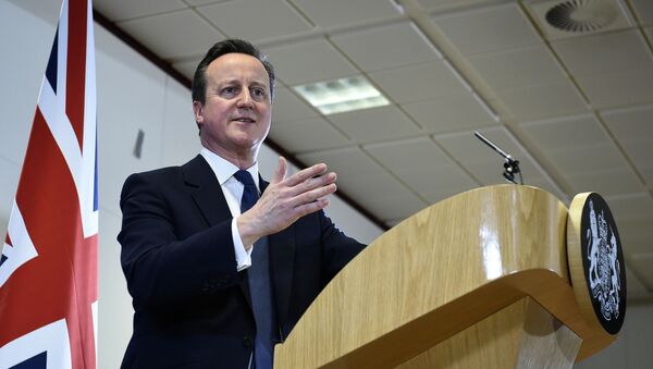 Thủ tướng Anh David Cameron - Sputnik Việt Nam