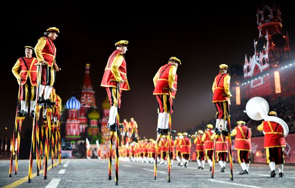 Liên hoan quân nhạc quốc tế  “Tháp Spasskaya” - Sputnik Việt Nam