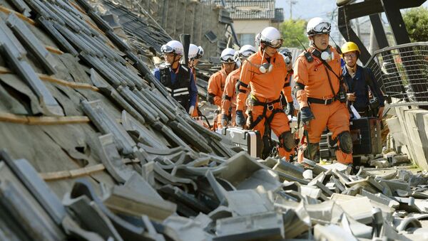 Động đất ở Nhật Bản - Sputnik Việt Nam