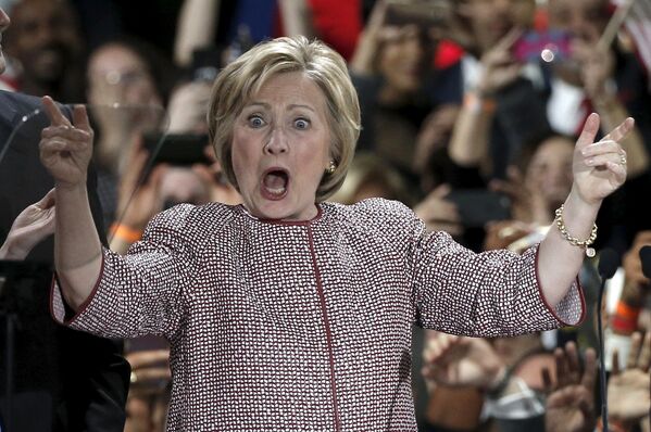 Ứng viên Tổng thống Hoa Kỳ Hillary Clinton ở New York - Sputnik Việt Nam