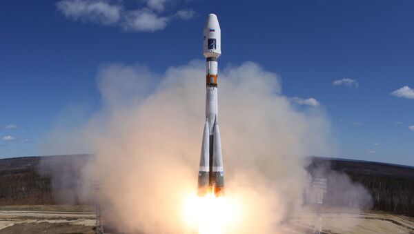 Cuộc phóng tên lửa đầu tiên từ sân bay vũ trụ Vostochny. - Sputnik Việt Nam