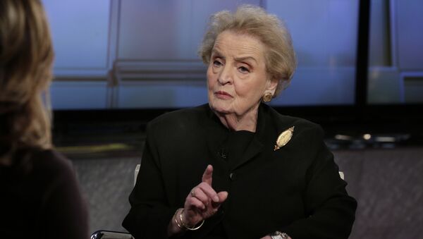 Cựu Ngoại trưởng Mỹ Madeleine Albright - Sputnik Việt Nam
