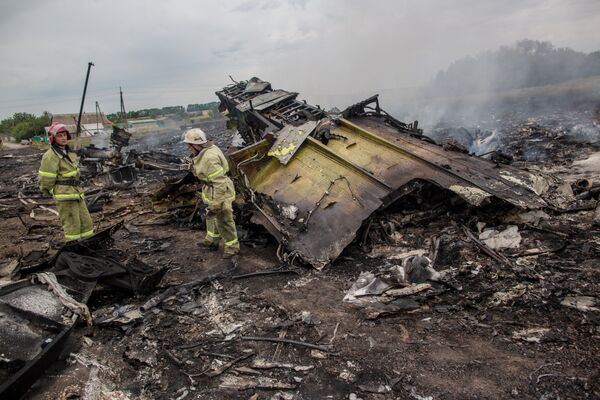Tai nạn Boeing-777 của Malaysia gần Shakhtersk, Donetsk. - Sputnik Việt Nam