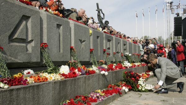 Đài tưởng niệm Chiến sĩ giải phóng Riga - Sputnik Việt Nam