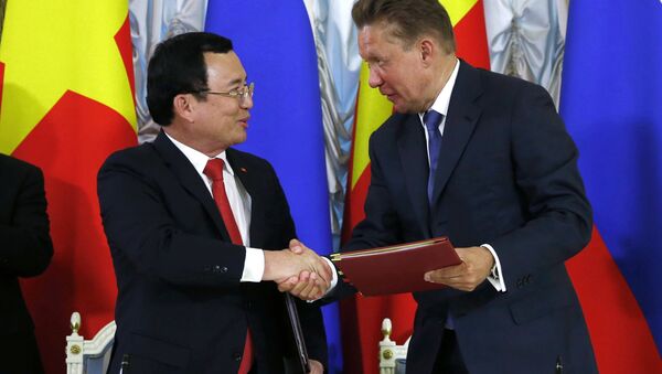 Petrovietnam ký thỏa thuận hợp tác với Gazprom - Sputnik Việt Nam