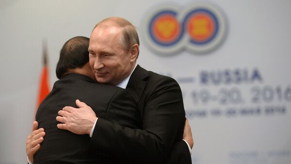 Cuộc gặp gỡ song phương giữa Tổng thống Nga Vladimir Putin và Thủ tướng nước Cộng hòa xã hội chủ nghĩa Việt Nam Nguyễn Xuân Phúc - Sputnik Việt Nam