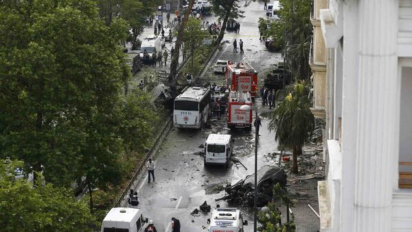 Tấn công khủng bố ở Istanbul - Sputnik Việt Nam