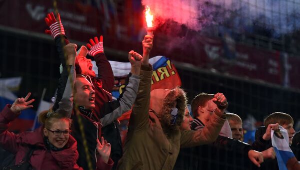 Người hâm mộ bóng đá Nga tại Giải vô địch châu Âu - Sputnik Việt Nam