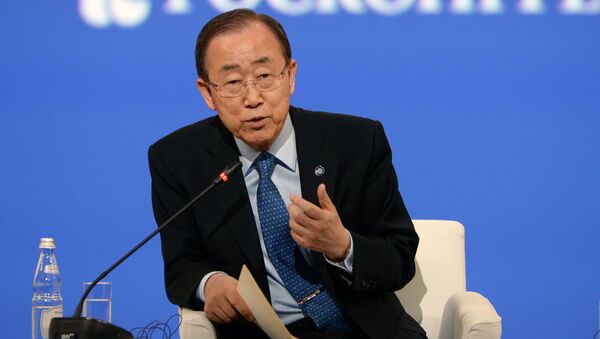 Tổng thư ký Liên Hợp Quốc Ban Ki-moon - Sputnik Việt Nam