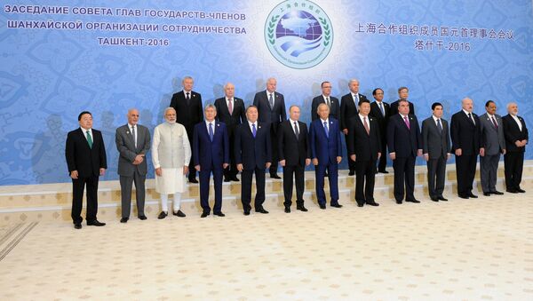Lãnh đạo các nước thành viên Tổ chức Hợp tác Thượng Hải (SCO) tại hội nghị thượng đỉnh ở Tashkent - Sputnik Việt Nam
