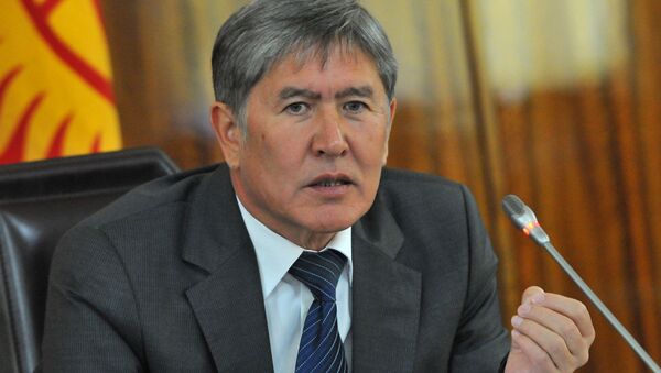 Tổng thống Almazbek Atambayev - Sputnik Việt Nam