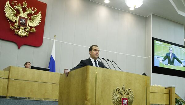 Thủ tướng Nga Medvedev - Sputnik Việt Nam