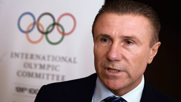Chủ tịch Ủy ban Olympic Quốc gia Ukraina Sergey Bubka - Sputnik Việt Nam