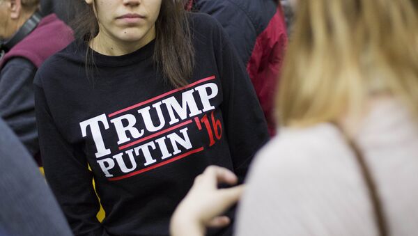 áo Trump Putin 2016 - Sputnik Việt Nam