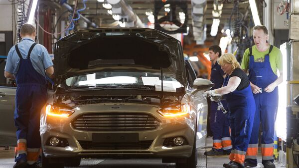 Ford đã khai trương dây chuyền sản xuất 4 mẫu xe hơi tại LB Nga - Sputnik Việt Nam