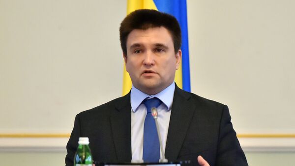 Bộ trưởng Ngoại giao Ukraina Pavel Klimkin - Sputnik Việt Nam