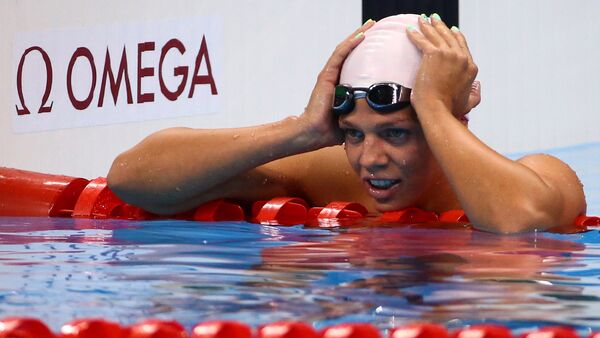 Nữ VĐV bơi lội Nga Yulia Efimova, - Sputnik Việt Nam