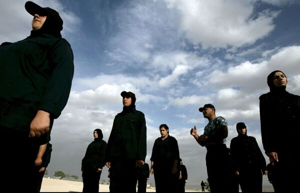 Các thành viên Lực lượng an ninh của chính quyền Palestine - Sputnik Việt Nam