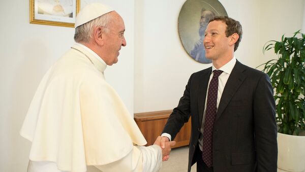 Đức Giáo Hoàng đã gặp Mark Zuckerberg - Sputnik Việt Nam