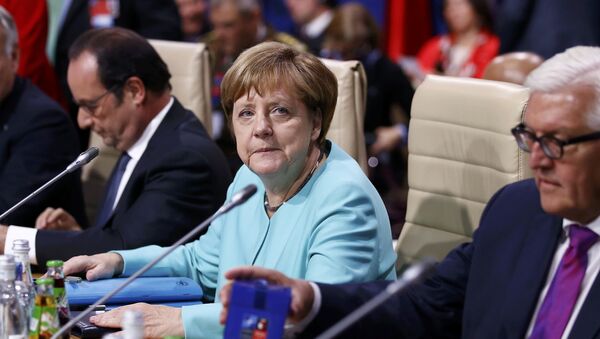 Angela Merkel và Frank-Walter Steinmeier - Sputnik Việt Nam