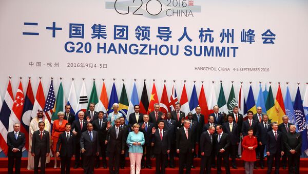 Hội nghị thượng đỉnh G20 ở Hàng Châu Trung Quốc - Sputnik Việt Nam