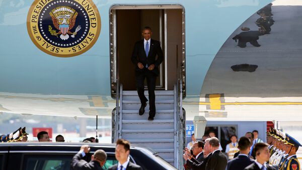 Barack Obama đến Hàng Châu Trung Quốc - Sputnik Việt Nam