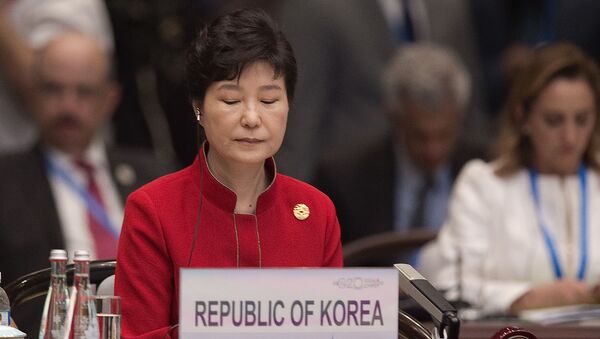 Tổng thống Hàn Quốc Park Geun-hye tại Hội nghị thượng đỉnh G20 ở  Hàng Châu - Sputnik Việt Nam