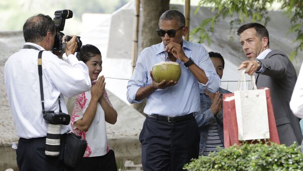 Barack Obama tại Lào - Sputnik Việt Nam