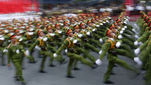 Diễu hành trọng thể kỷ niệm 40 năm Việt Nam thống nhất đất nước - Sputnik Việt Nam