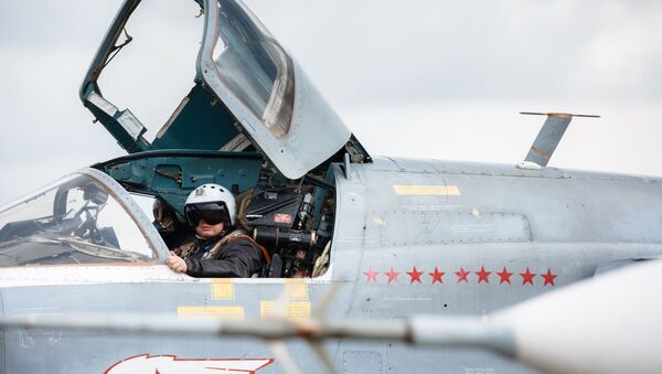 Máy bay Nga tại sân bay Hmeymim ở Syria - Sputnik Việt Nam