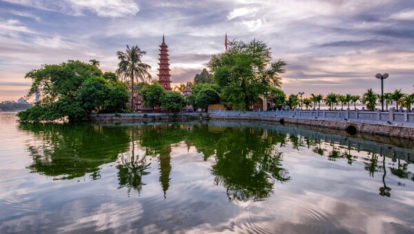 Пагода Чанкуок в Ханое - Sputnik Việt Nam