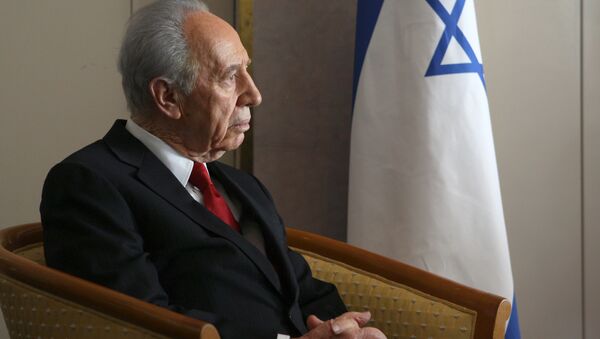 Сựu Tổng thống Israel Shimon Peres - Sputnik Việt Nam