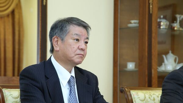 Ông Mitsuhiro Kimura - nhà lãnh đạo Đảng Siêu hữu Nhật Bản Ussuy-kai - Sputnik Việt Nam