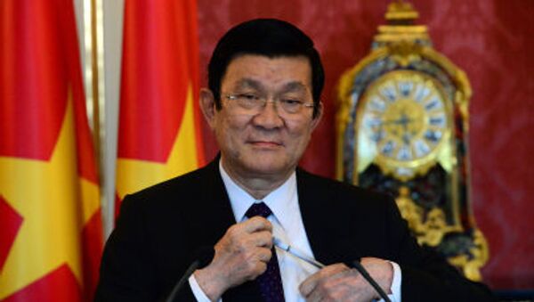 Chủ tịch nước Việt Nam Trương Tấn Sang - Sputnik Việt Nam
